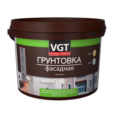 Грунтовка ВГТ Фасадная ВД-АК-0301 10кг.