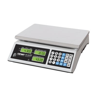 Весы Гарант 40 кг BПС-40К (усиленная АКБ) (5шт/уп)