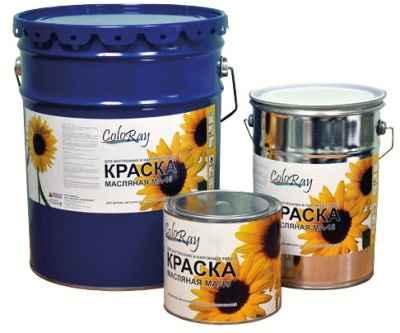 Краска ColoRay масляная МА-15 1,8кг бирюзовая (6шт\уп)