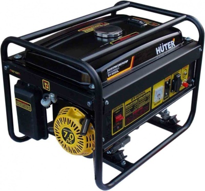 Электрогенератор Huter DY4000L 3кВт, бак 15л. (220Вт)