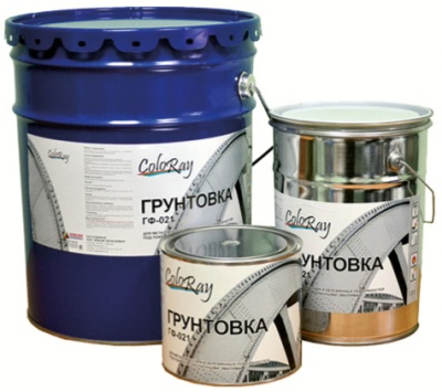 Грунтовка ColoRay ГФ-021 0,8кг серая (14шт\уп)