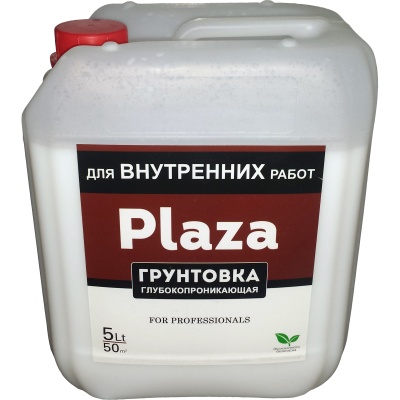Грунтовка Plaza для внутренних работ  5л