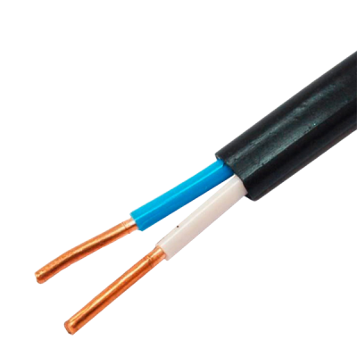 Электрокабель ВВГнг-П 2х4 черный 100м (медь) ГОСТ