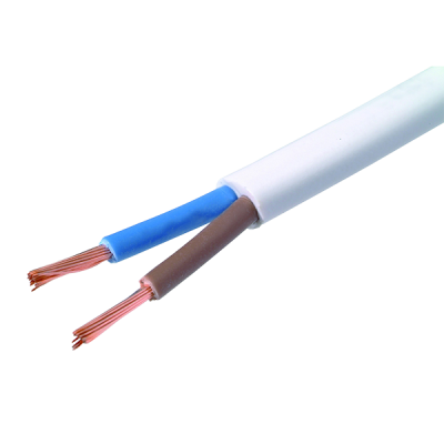 Электропровод ПВС 2х2,5 белый 100м (медь) ТУ