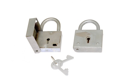 Замок висячий контрольный ВС-5 цинк