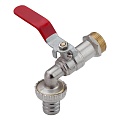 Кран шаровой латунь с носиком  STT водоразборный
