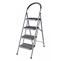Стремянка Alumet с широкими ступенями стальная