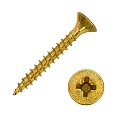 Саморезы гипс/дерево желтый цинк, круп.рез.