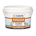 Краска Лакра фасадная латексная белая