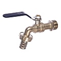 Кран шаровый водоразборный c носиком нар.