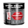 Эмаль Dali по ржавчине 3в1, графитовая, 2л