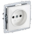 Розетка iEK Brite 1-мест. б/з, 10А