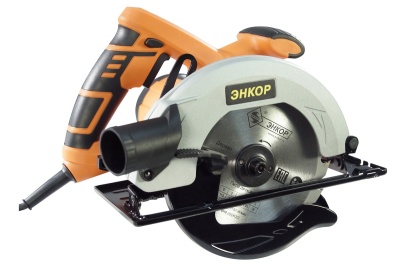 Циркулярная пила Энкор ПДЭ-1300/55 (дисковая) Ф165мм (1300Вт)
