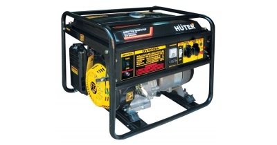 Электрогенератор Huter DY5000L 4кВт, бак 22л. (220Вт)