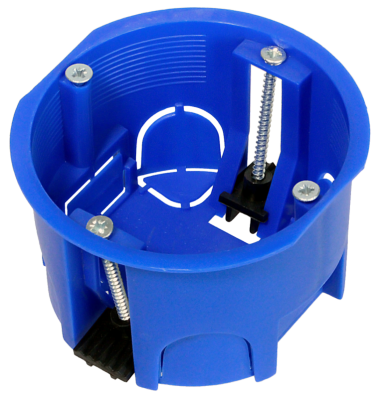 Подрозетник для гипсокартона Синий (200шт/ящ)