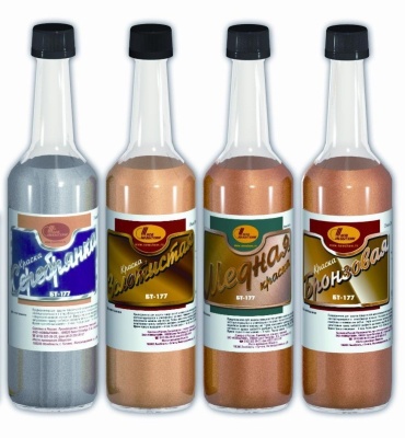 Краска Новбытхим БТ-177 0,5л Бронза (12шт/уп)