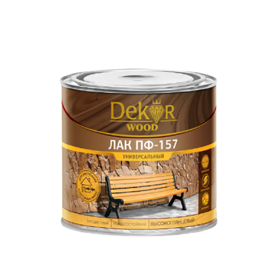 Лак Golden Farb ПФ-157 универсальный 0,8 кг (6шт/уп)