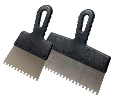 Шпатель Зубчатый  10х10 15см (80шт/ящ)