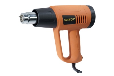 Фен строительный Энкор ПТЭ-2000/ДП 80-600°С (2000Вт)