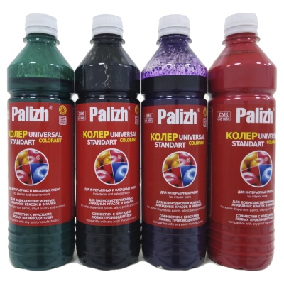 Колер для краски Palizh №13,1 салатный 450мл. (15шт/уп)