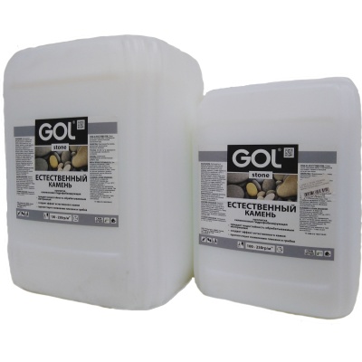 Пропитка GOL stone «Естественный камень» 10л для камня и кирпича