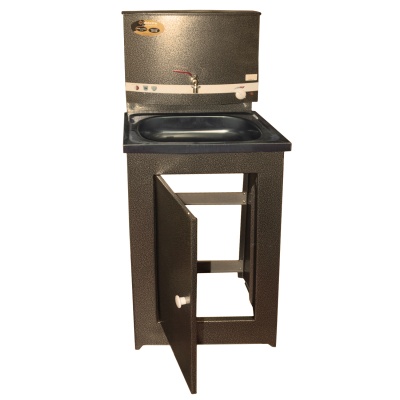 Умывальник дачный Вихрь (Люкс) с подогревом, нержавейка, медь