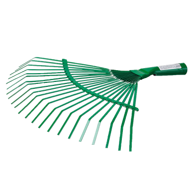 Грабли KAM-tools веерные окрашенные 22 зуба пластинчатые (60шт/уп)