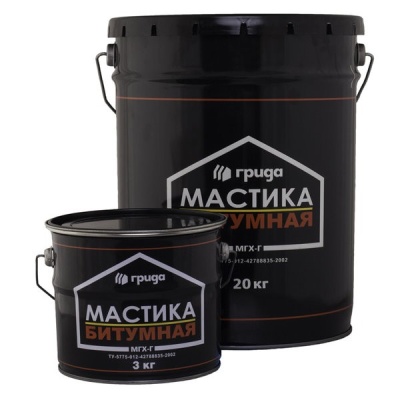 Мастика «Грида» Битумная МГХ-Г  5кг
