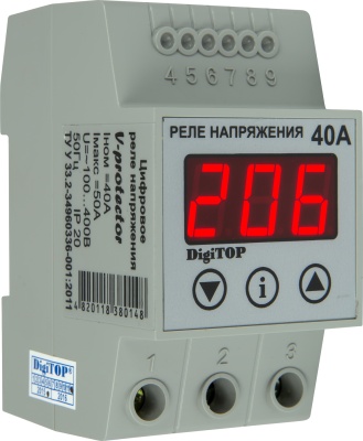 Реле напряжения (отсекатель) DigiTOP