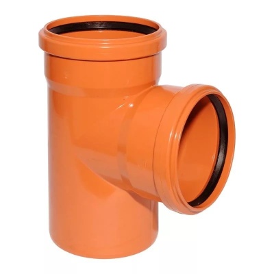 Тройник RosTurPlast D110/110x87° (оранжевый) НК (25шт\уп)