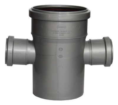Крестовина одноплоскостная RosTurPlast D110/50/50x87° (35шт\уп)