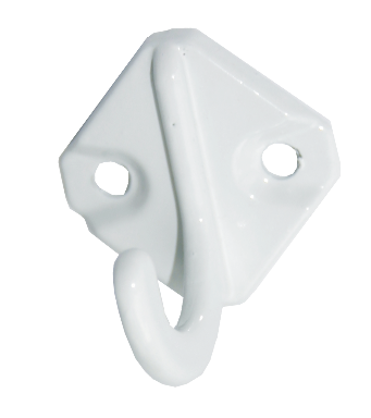 Крючок вешалка №25 полимер (100шт)