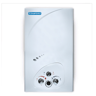 Колонка газовая Комфорт JSD06D «Белая панель»