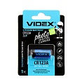 Батарейка Videx CR123A