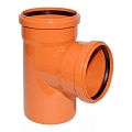Тройник RosTurPlast (оранжевый)